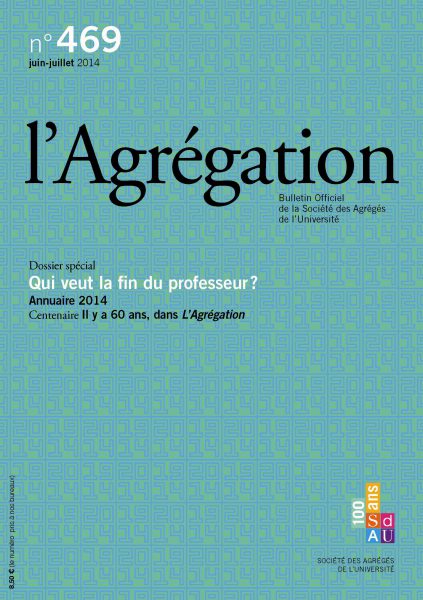 N°469 – Qui veut la fin du professeur ?