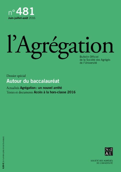 N°481 – Autour du baccaulauréat