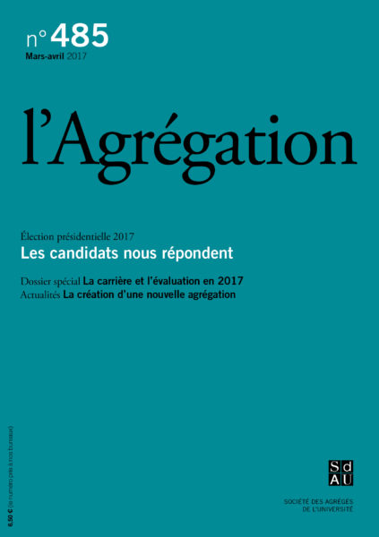 N°485 – Les candidats nous répondent