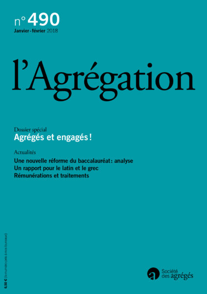 N°490 – Agrégés et engagés