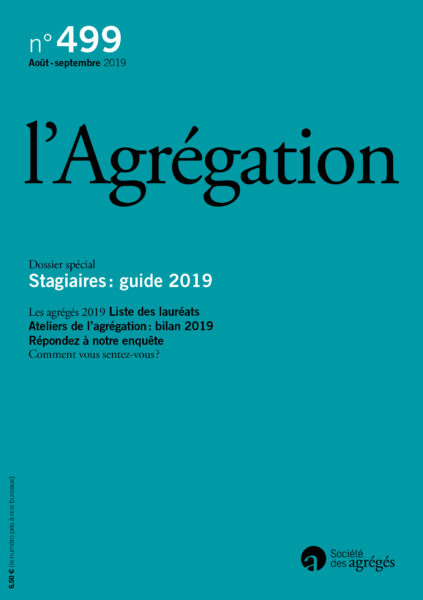 N°499 – Agrégés 2019